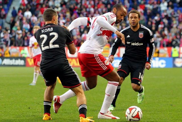 Thierry Henry had two assists on the night.